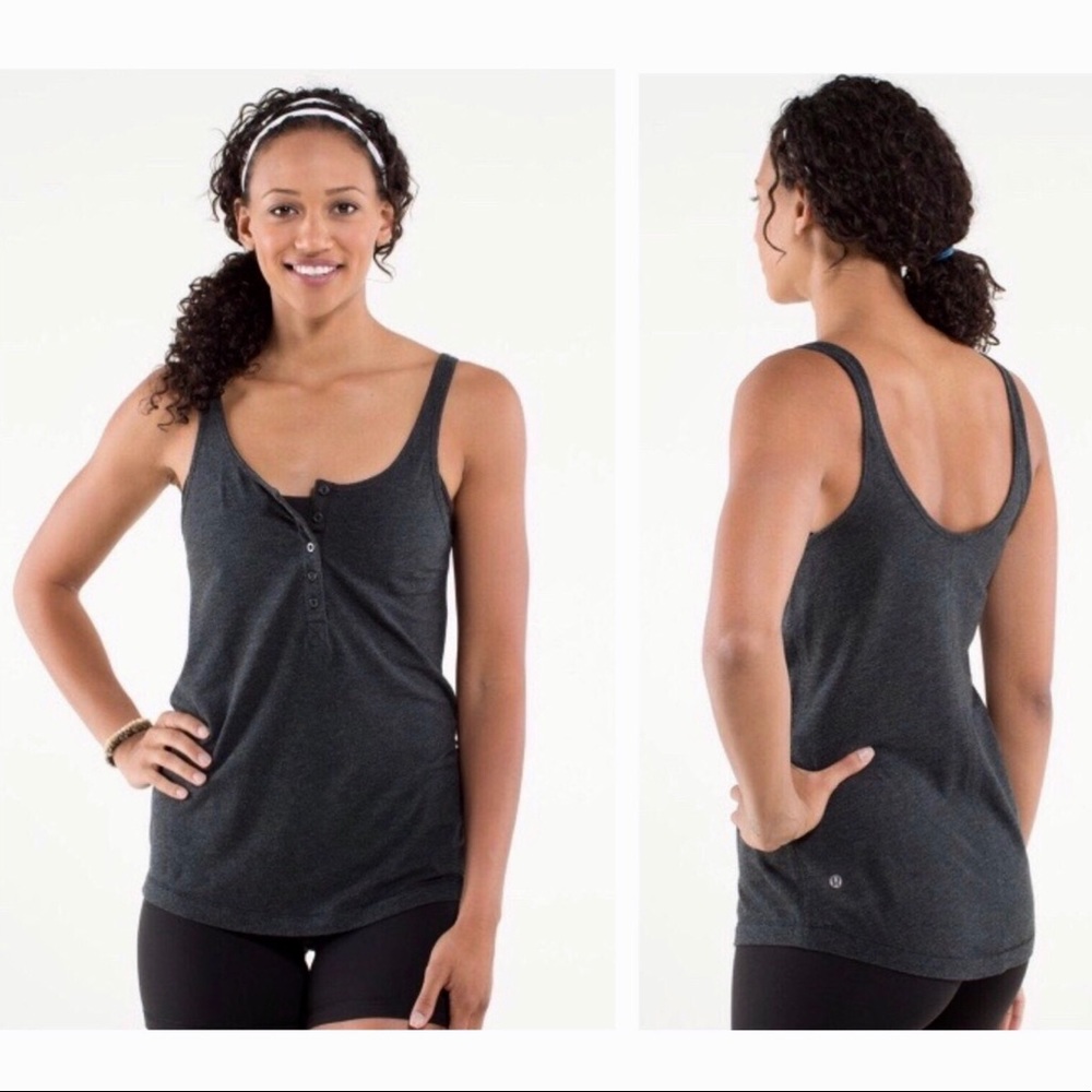 Lululemon Tank Top Grey Size 10